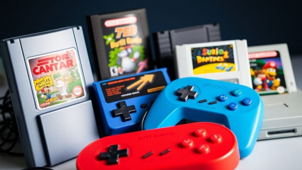 Retro igrice i kontroleri za poklon
